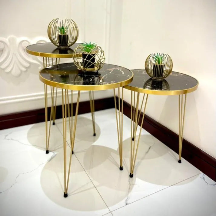 Modern Coffee Table – Nesting End Table & Side Table Set for Stylish Living - Premium Built Quality