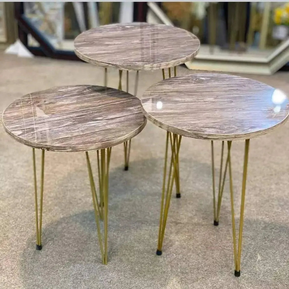 Modern Coffee Table – Nesting End Table & Side Table Set for Stylish Living - Premium Built Quality